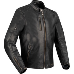 Segura Laxey, Lederjacke - Schwarz - XXL