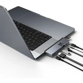 Targus HyperDrive DUO 7-in-2 USB-C Hub for MBPro M1/M2 midnight blue