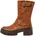Damen 1397 Oxford-Stiefel Leder 41 EU