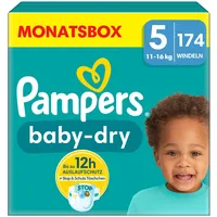 Pampers Baby-Dry 11 - 16 kg 174 St.