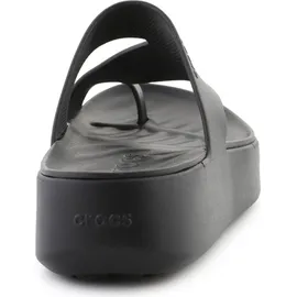 Crocs Getaway Platform Toe Loop Badesandalen Black 36-37
