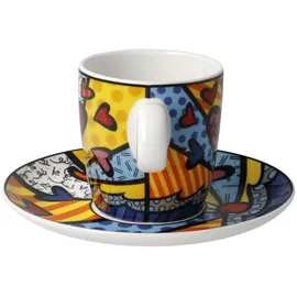 GOEBEL Espressotasse A new Day aus Fine Bone China, Farbe: mehrfarbig, Maße: 12x12x7 cm, 66-452-87-1