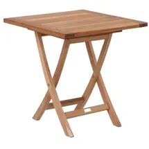 Zebra Technologies Poker Klapptisch 70 x 70 x 74 cm braun