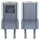 ACEFAST Pd 30W GaN Usb-C Schnellladegerät mit Display Grau