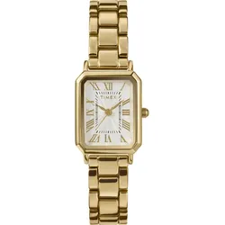 Quarzuhr TIMEX "DRESS", goldfarben, Armbanduhren, Damen, Armbanduhr, Damenuhr,Metallarmband,analog
