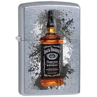 Zippo Jack Daniel's® Street Chrome Sturmfeuerzeug