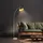 GLOBO Bogenlampe 1x E27 LED braun