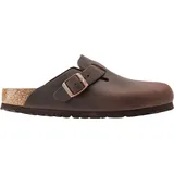 Birkenstock Boston Nubukleder geölt habana 41