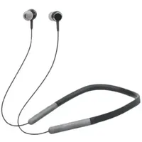 Manhattan Sound Science In-Ear Bluetooth-Sportheadset mit Nackenbügel, Bluetooth 5.0 + EDR, In-Ear-Design, omnidirektionales Mikrofon, integrierte Bedienelemente, schwarz