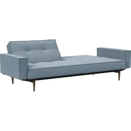 Innovation Living Sofa Splitback Polyester 242 x 79 x 99 cm Blau
