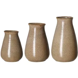 Ritzenhoff & Breker Vasen-Set 3-teilig Braun
