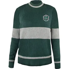 Cinereplicas Harry Potter – Slytherin-Quidditch-Pullover – XS/Kinder – zum Personalisieren – offizielle Lizenz