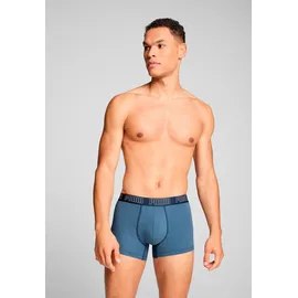 Puma Boxershorts unifarben blau S 2er Pack