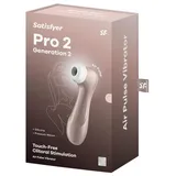 Satisfyer »Pro 2 Generation 2« Druckwellenvibrator Gold 