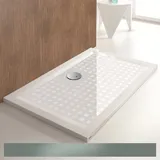 Hoesch Muna 110x100x3cm, steingrau, Soliq., AR