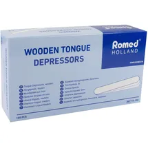 Romed Mundspatel aus Holz 100 St.
