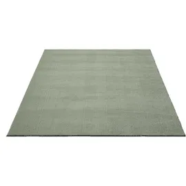The CarPET Teppich THE CARPET "kuschelig & Super Soft, Anti-Rutsch Unterseite", grün, B:60cm H:16mm L:110cm, Polyester, Teppiche, Teppich, Waschbar bis 30 Grad, Felloptik, Wohnzimmer Teppich, Kundenliebling