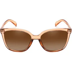 Caresse Brillenmode Sonnenbrille crystal brown