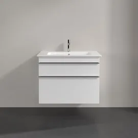 Villeroy & Boch Waschtischunterschrank 2 Auszüge 75,3 x 59 x 50,2 cm Weiß