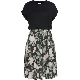 Buffalo Jerseykleid Kurzarm Mehrfarbig 46