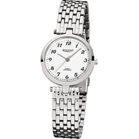 REGENT Damen-Armbanduhr XS Analog Quarz Edelstahl 12220941