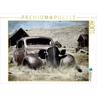 Calvendo Bodie - Historisches Autowrack 1000 Teile Puzzle quer