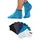 H.I.S. Sneakersocken 10-Paar Blau/Grau/Schwarz 43-46
