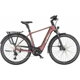 KTM Macina Style 720 2025 | sunset matt/champagne black | 56 cm | E-Trekkingräder - rot/orange