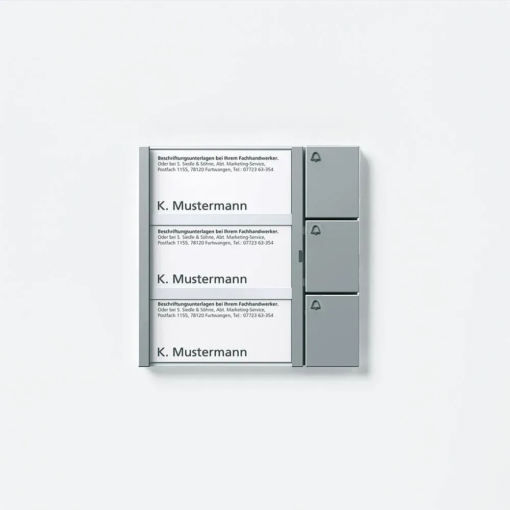 Siedle&Söhne Tasten-Modul TM 611-03 SM