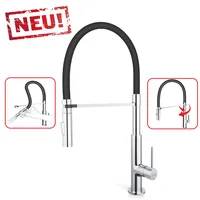 Wasserhahn Küche Mischbatterie Küchenarmatur Flexibel Brause Hochdruck Armatur
