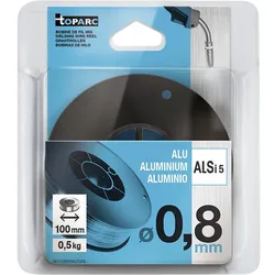 Massivdrahtspule GYS Aluminium AISi5 ø: 0,8mm Spulen-ø: 100mm