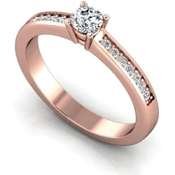 Verlobungsring VR05 585er Rotgold - 3561
