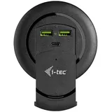 iTEC i-tec Built-in Desktop Fast Charger USB-C PD 3.0 + 3x USB 3.0 QC3.0 96W schwarz (CHARGER96WD)