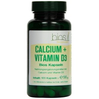 BIOS NATURPRODUKTE Calcium+Vitamin D3 Bios Kapseln