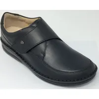 Finn Comfort Antwerpen 5100 Herren Halbschuhe Leder Freizeit, Farbe:schwarz, Größe 6-15:10.5 - Schwarz