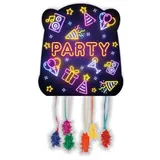 CONVER PARTY Piñata Glow Party - Partyartikel - Kinderpartys, Geburtstage und Feiern - Dekoration 30 cm
