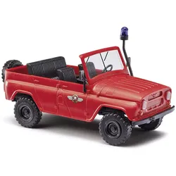UAZ 469 Freiwillige Feuerwehr Bj. 1972 Modell von Busch 1:87