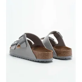 Birkenstock Herren Pantolette, grau(stonecoin (01401)), Gr. 43 - Regular grau