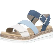 remonte Keilsandalette Damen Blau 38