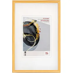 walther + design Select Holzrahmen Kunstglas, 20x30 cm, NATUR