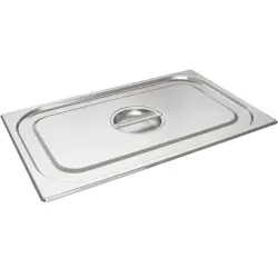 SCHNEIDER GN-Deckel, Edelstahl 530206 , Für GN 1/1 Behälter