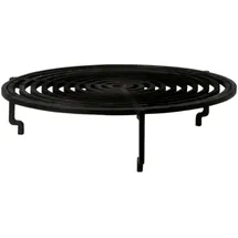 Ofyr Grillrost Ø 100 cm Stahl Schwarz