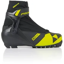 Fischer RC1 JR Combi Kinder Langlaufschuhe Schwarz/Gelb 37