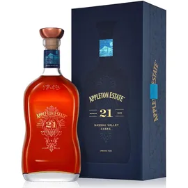 Appleton Estate 21 Year Old Nassau Valley Casks 43% Vol. 0,7 l