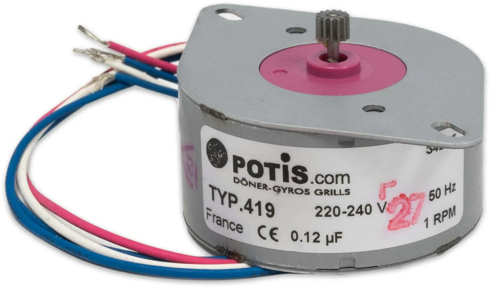 Motor Spule Potis PT0154