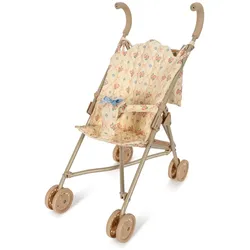 Konges Sløjd - Puppen Kinderwagen, fleur decor