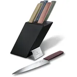 Victorinox Swiss Modern Messerblock 6-tlg. mehrfarbig