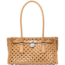Michael Kors Hamilton Moderne Small Schultertasche Kunstleder Brown