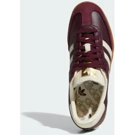adidas Samba OG Damen Maroon/Cream White/Gold Metallic 43 1/3