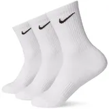 Nike Everyday Lightweight Crew-Trainingssocken White/Black 38-42